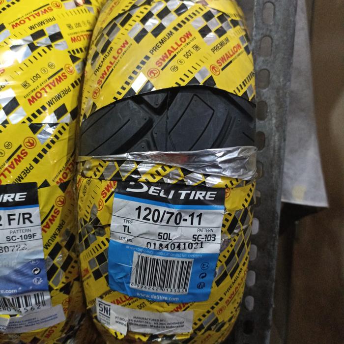 Ban Swallow 120 70 11 SC 103 Tubeless, Ban Scooter 120/70-11