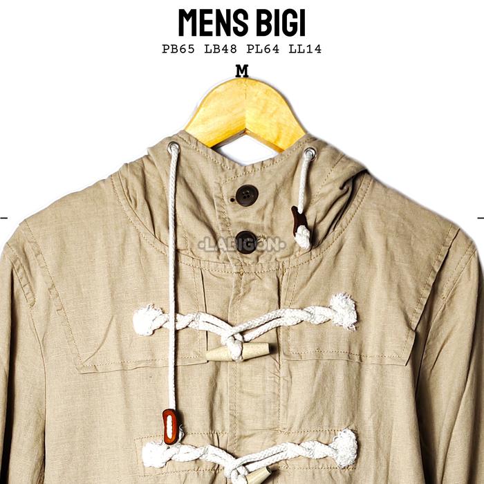 Jaket Parka Coat pria wanita MENS BIGI original second thrift M027