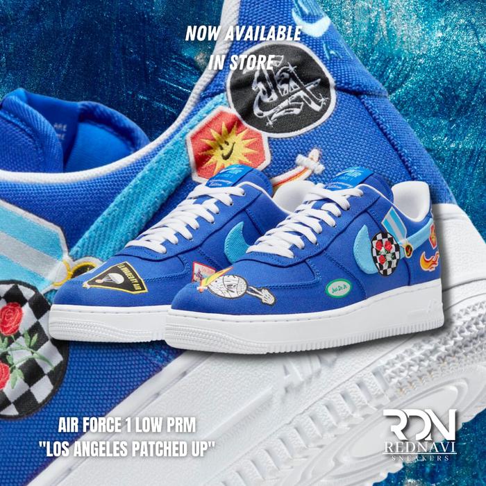 Nike Air Force 1 Low PRM Los Angeles Patched Up Original