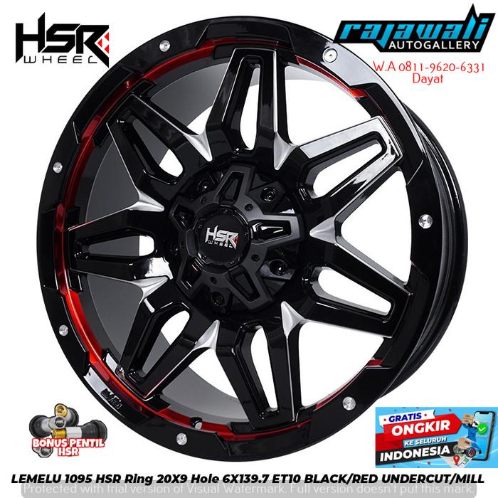 PELEK MOBIL JEEP HSR LEMELU 20X9 TRAILBLAZER COLORADE HUMMER H3 DMAX