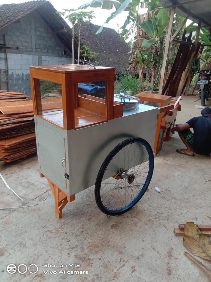 Gerobak Cilok / Gerobak Rujak Es Cream / Gerobak Dorong