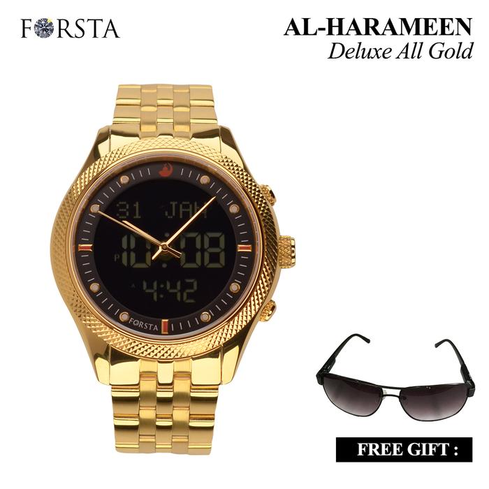Jam Muslim Forsta Al Harameen Deluxe All Gold