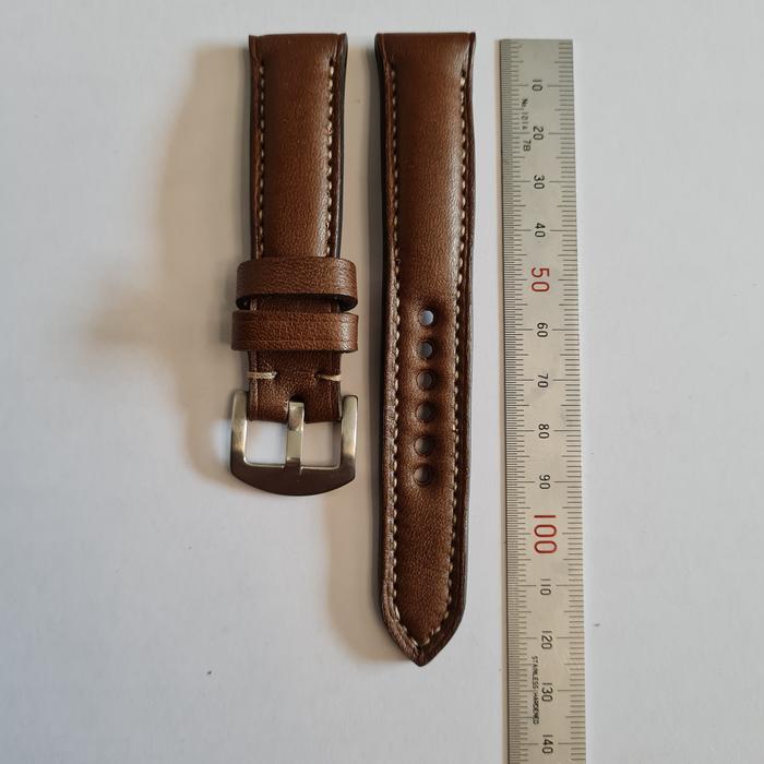 strap kulit handmade lug 19mm / lebar 19mm