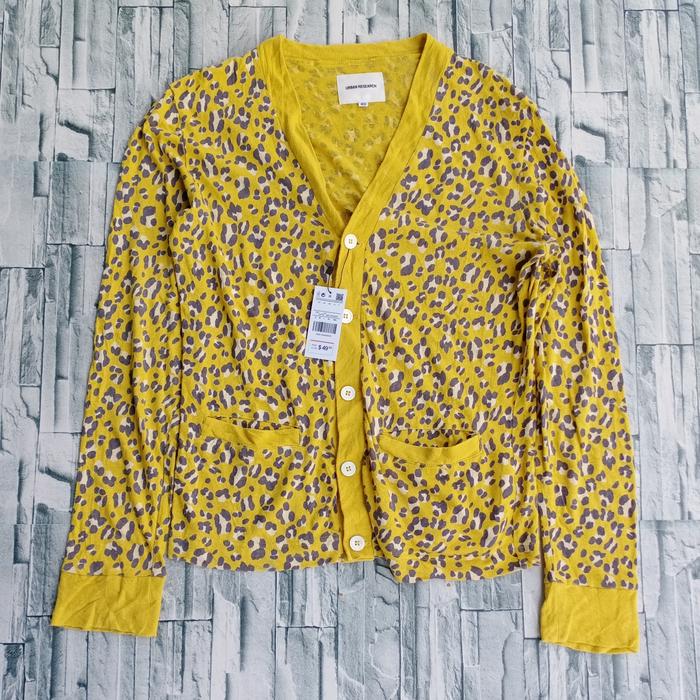 Urban Research/Cardigan Pria Korea Kekinian/Cardigan second import