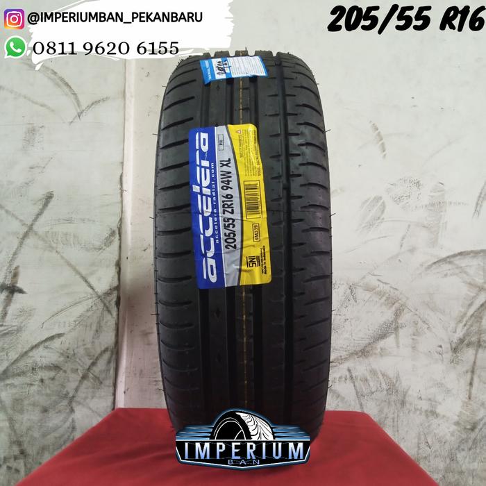 BAN MOBIL MURAH TUBLES RING 16 205 50 R16 ACCELERA PHI BUKAN DUNLOP