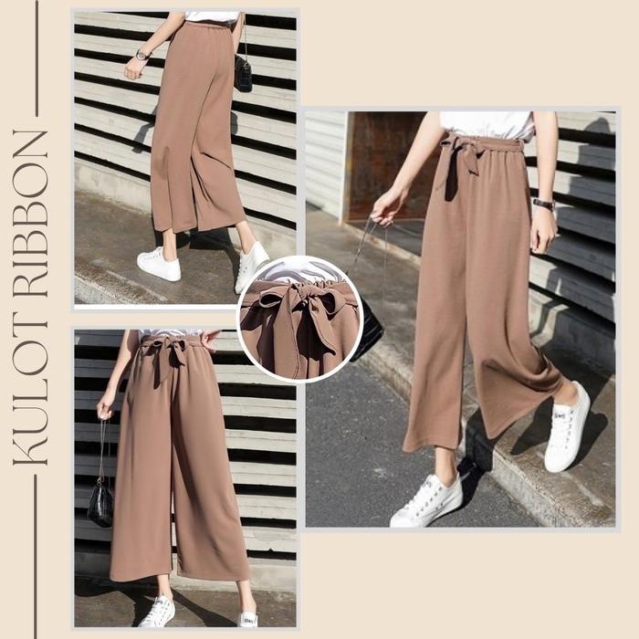 KULOT RIBBON KOREAN STYLE // KULOT RIBBON KEKINIAN