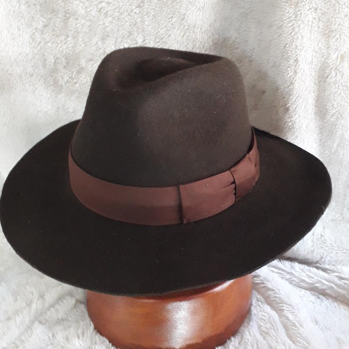 topi fedora model indiana jones