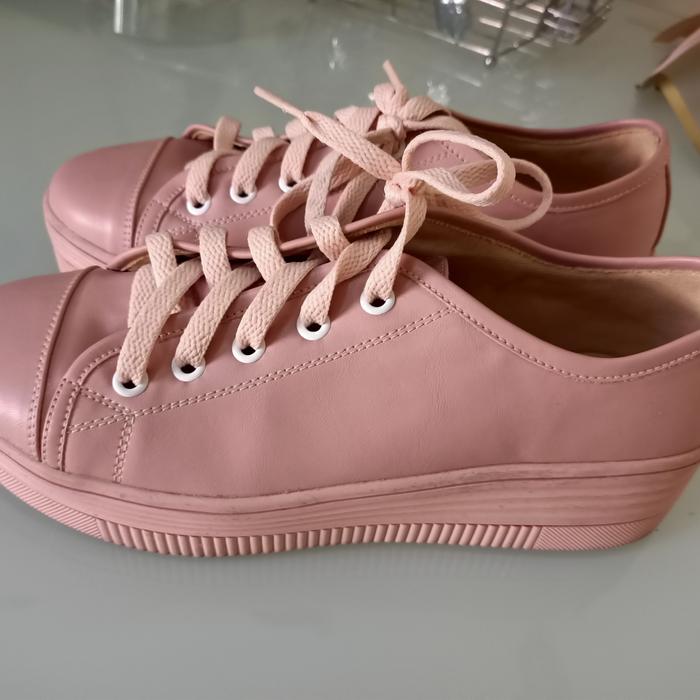 sepatu fleurette pink