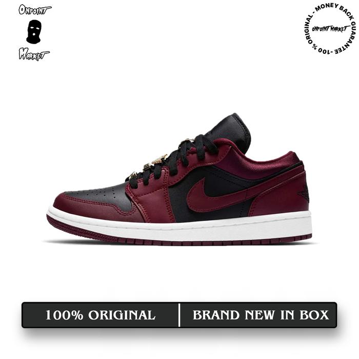 Air Jordan 1 Low Dark Beetroot Black