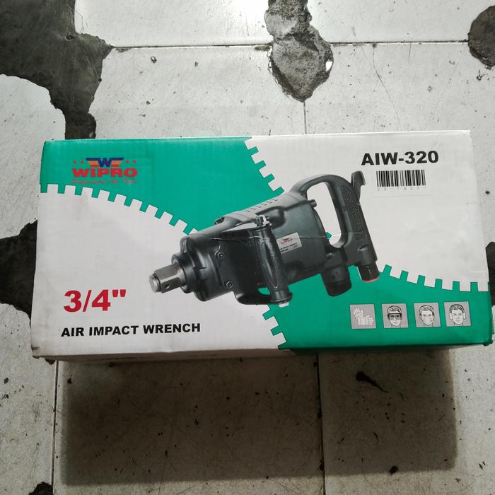 Air impact wrench twin hammer 3/4 wipro AIW 320