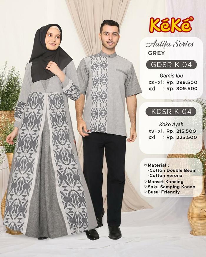 Kekesumut Koko Dewasa KD SRK 04 Baju Busana Muslim By Keke Busana