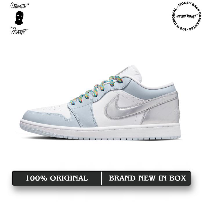 Air Jordan 1 Low Tear Away Silver