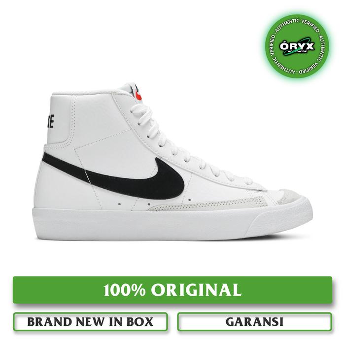 Nike Blazer Mid '77 GS White / Black / Team Orange