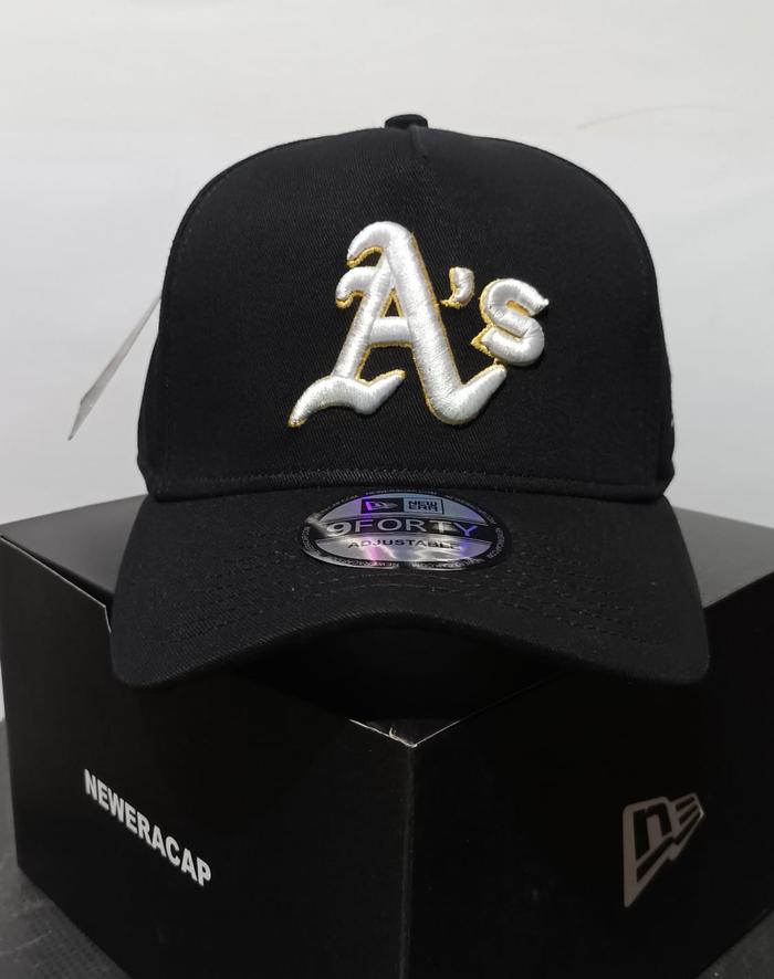Topi Baseball Logo A's Original Distro