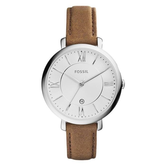 Jacqueline ES370 Brown Leather Strap