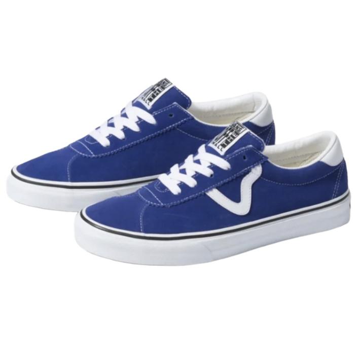 SEPATU SNEAKERS PRIA VANS EPOCH SPORT SUEDE BLUE SURF THE WEB ORIGINAL