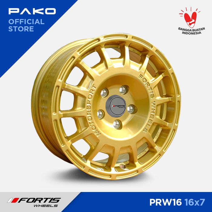 Velg Mobil Fortis Wheels PRW Type 1 Ring 16 - Pako Wheels