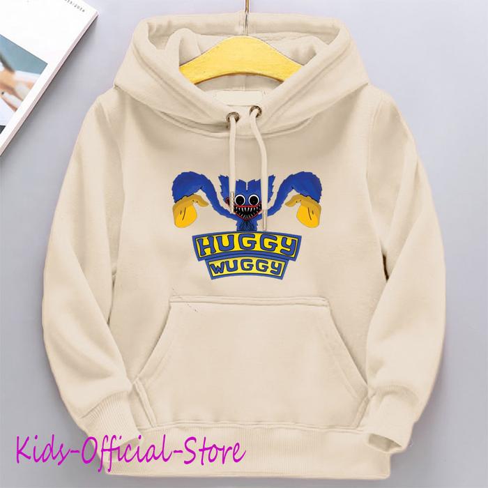 Hoodie Sweater anak Poppy Playtime Wuggy Popy Monster Doll