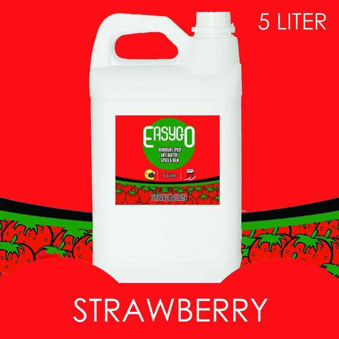 Parfum sepatu refill 5 liter strawberry | Parfum sepatu