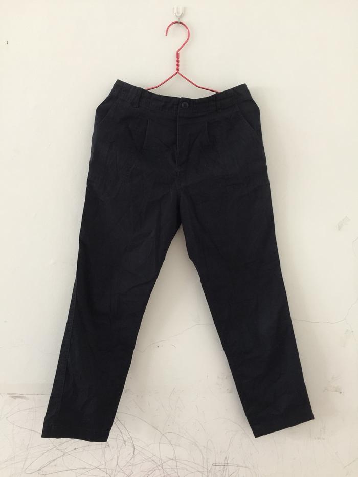Celana Kerja katun pinggang karet earth music & ecology preloved