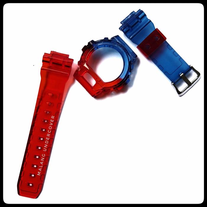 BEZEL STRAP CASIO GSHOCK G SHOCK DW 6900 DW 6600 JELLY CAPTAIN AMERICA