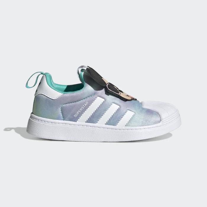 Sepatu Adidas Superstar X Disney Mickey Mouse Mint Kid's Original
