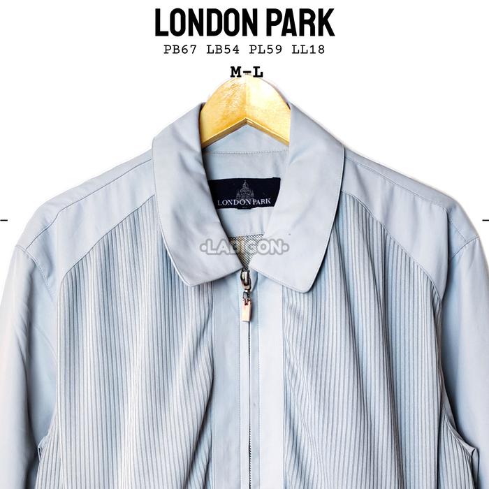 LONDON PARK Jaket Harington Vintage Original Thrift Second M041