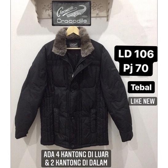 Jaket winter Crocodile preloved