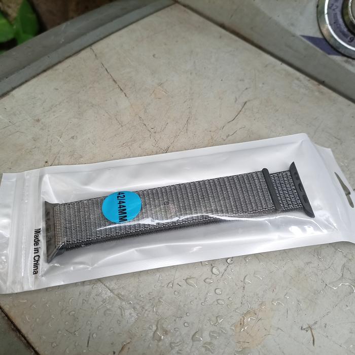 Strap jam tangan Apple watch nylon woven 6 se 5 4 3 Sport hw12 hw16 t5