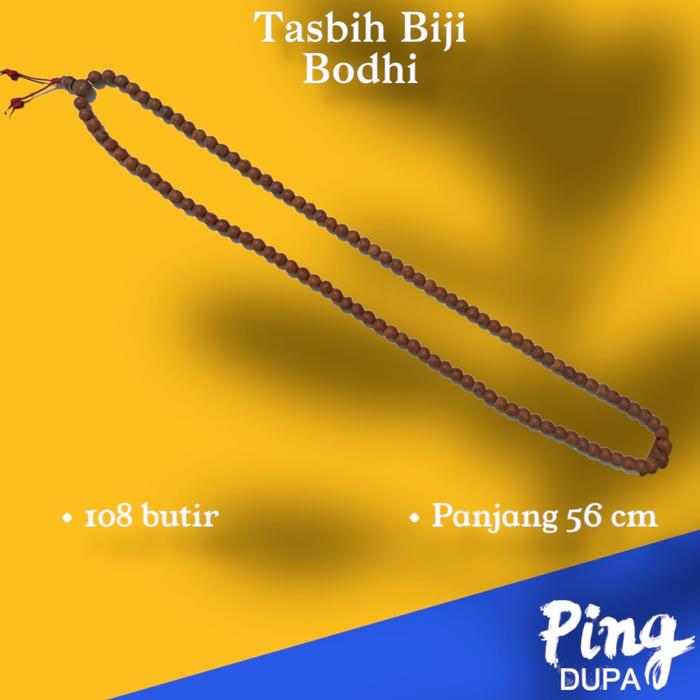 Bodhi Mala Asli Biji Pohon Bodhi dari Lumbini Nepal