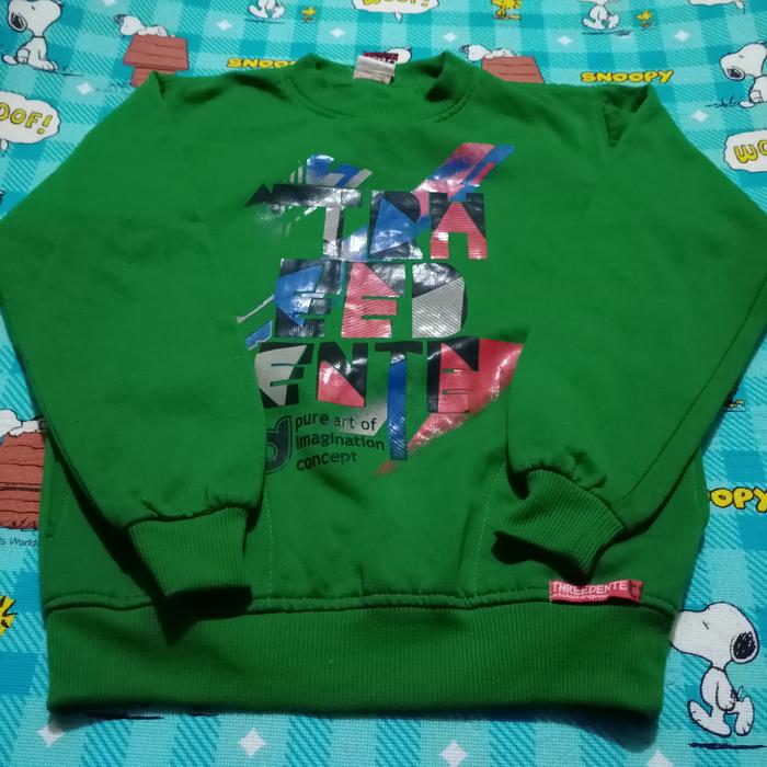 Sweater hijau (PRELOVED)