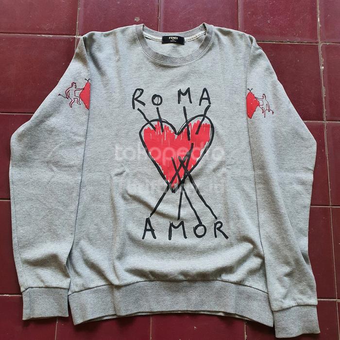 CREWNECK FENDI ROMA-AMOR SEC7OND