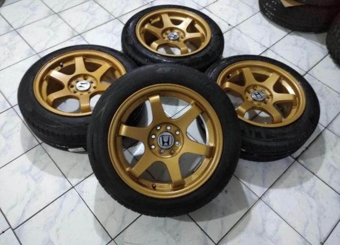 velg bekas mobil te37 ring 16 seken bekas murah plus ban geratisongkir