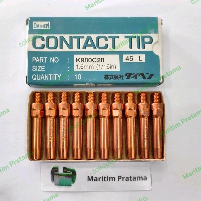 Contact Tip OTC Daihen 1.6mm Original