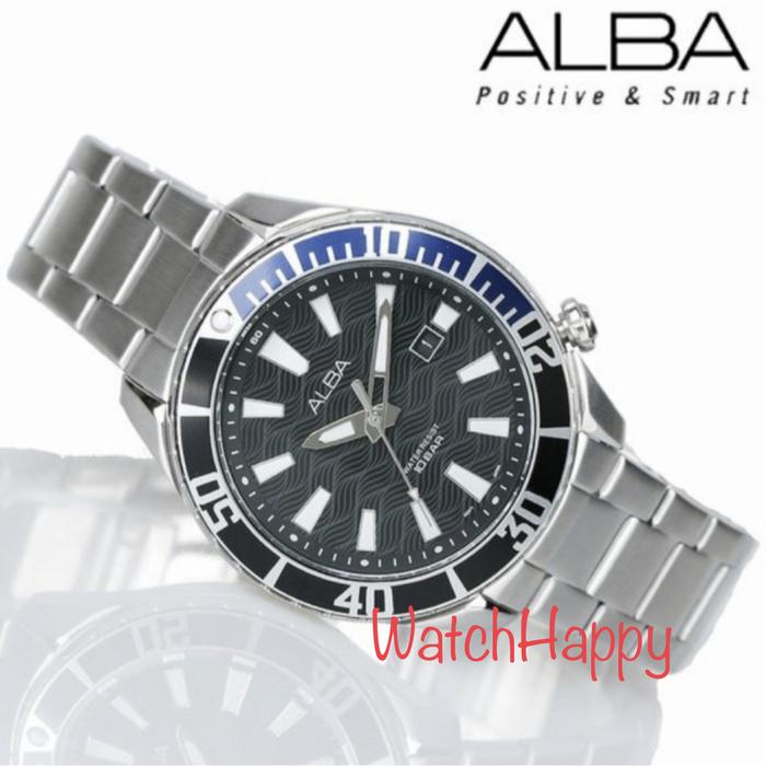 Jam Tgn Pria ALBA ORIGINAL AG8K33X1 Samurai Best Seller AG8K33 GARANSI