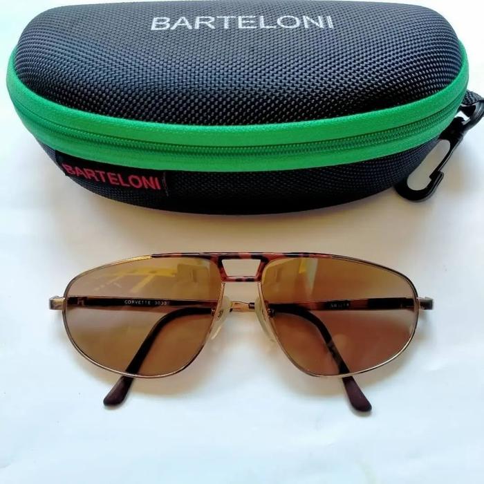Vintage sunglasses 80s Type Army/pilot sunglasses Brand: CORVETTE nos