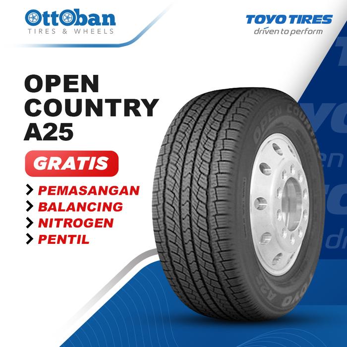 Toyo Tires (TTM) Open Country A25 255 60 Ring 18 108H Ban Mobil