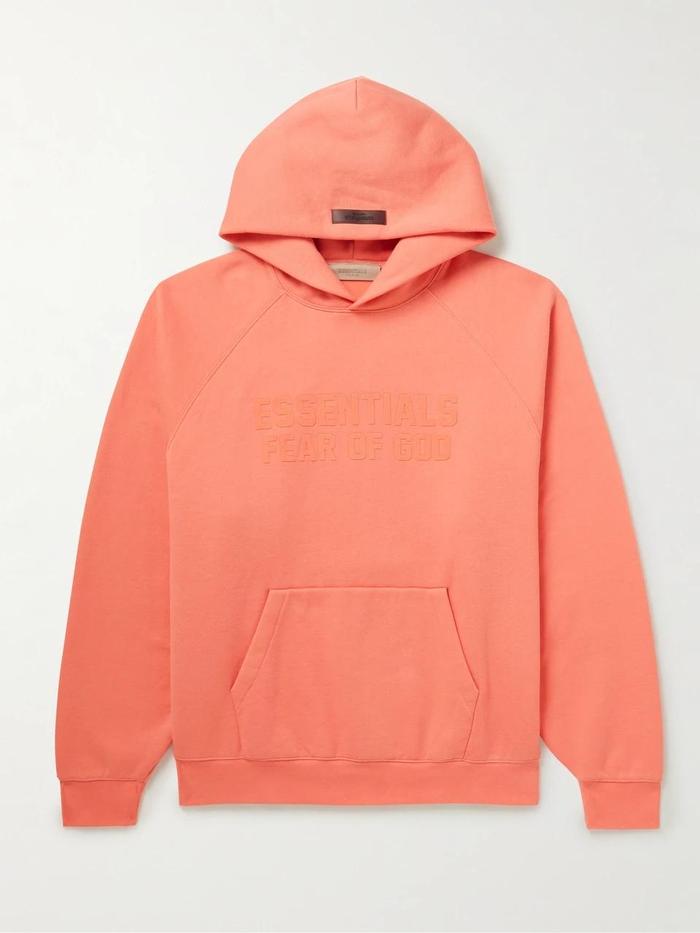 Essentials FOG Hoodie Coral