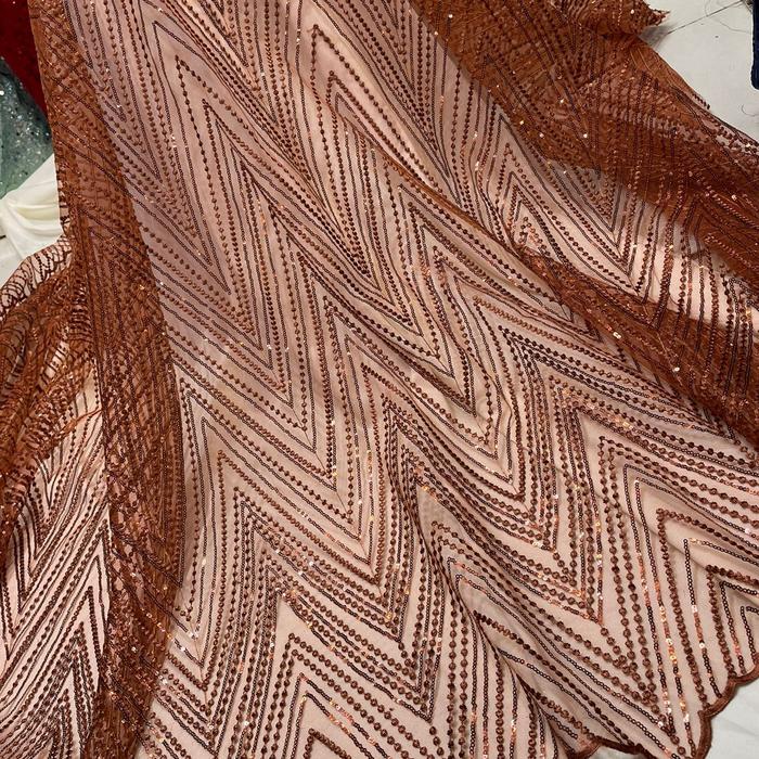 NEW.. kain tile payet sikwen spider/Brokat spider bahan kebaya