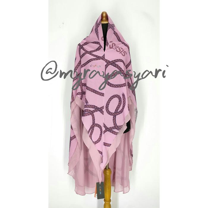 khimar sisesa sabika baby pink