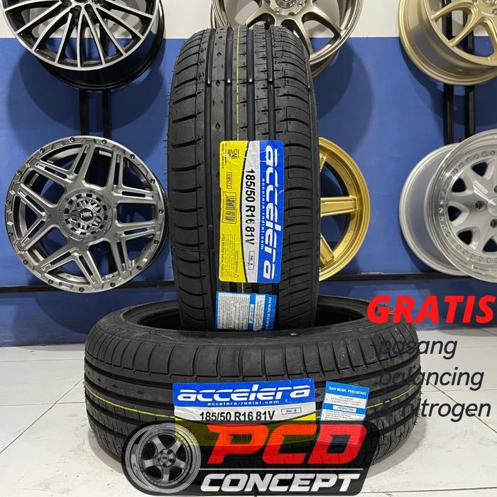 Ban Mobil 185 50 r16 185/50r16 185-50 16 Accelera PHI-R Ban tubeles