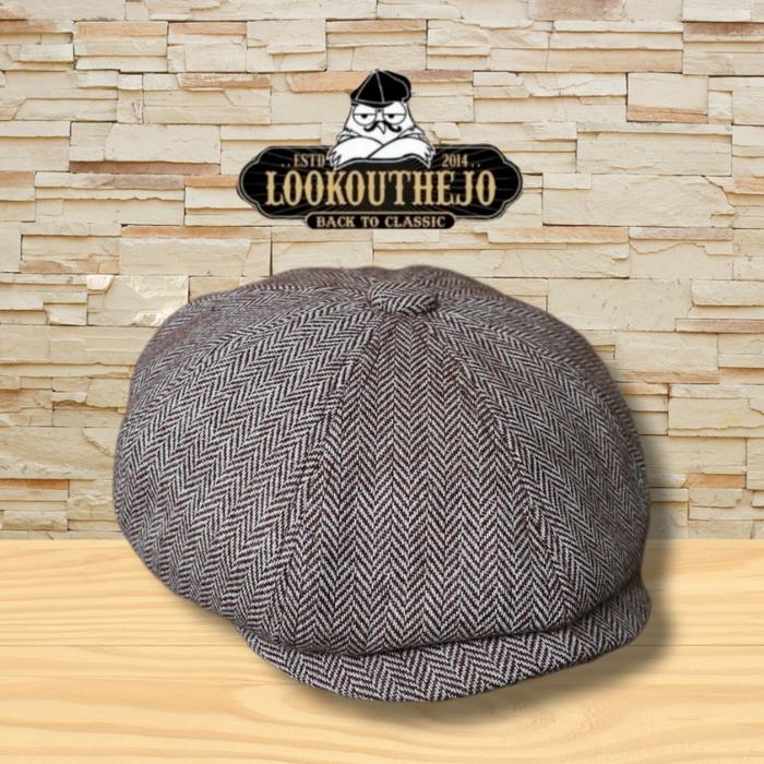 TOPI CLASSIC NEWSBOY GASTBY HAT ORIGINAL LOOKOUTHEJO