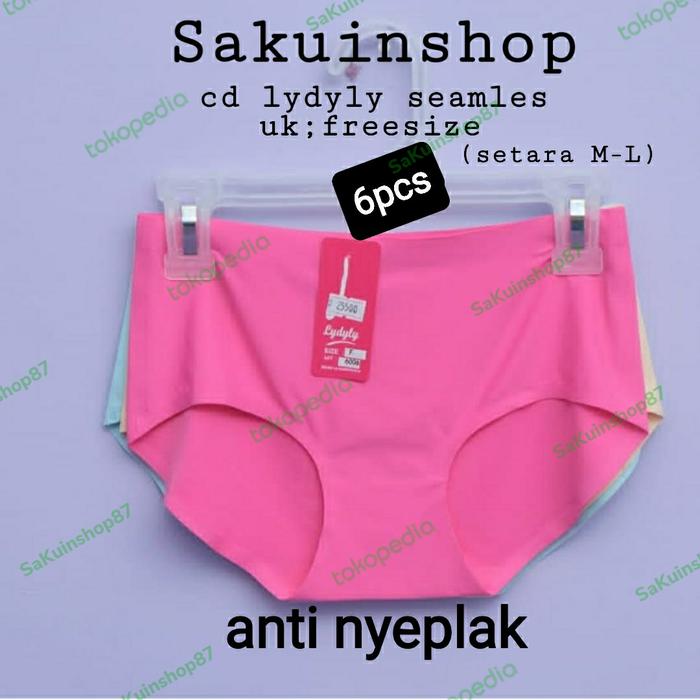 6pcs cd wanita lydyly seamless 6006/cd sexi wanita