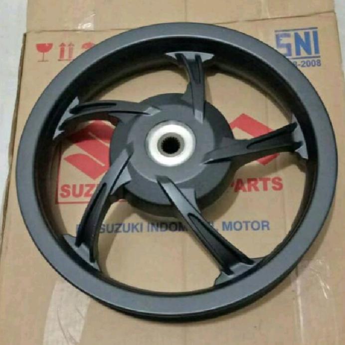 pelek pelk belakang skydrave originall bawaan motor