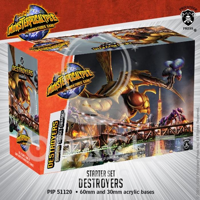 Savage Swarm Destroyers Starter Set - Monsterpocalypse