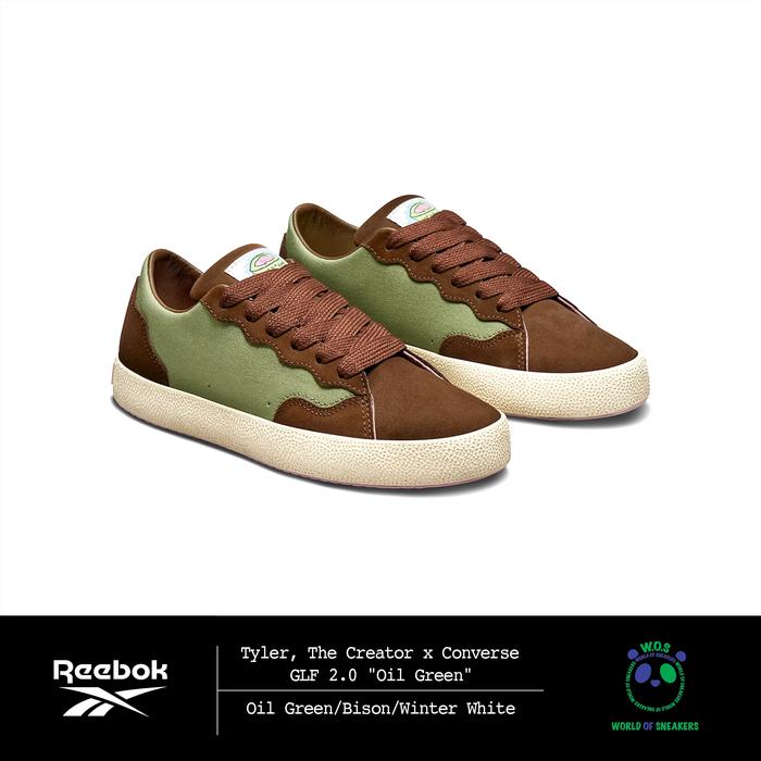 Tyler, The Creator x Converse GLF 2.0 “Oil Green”