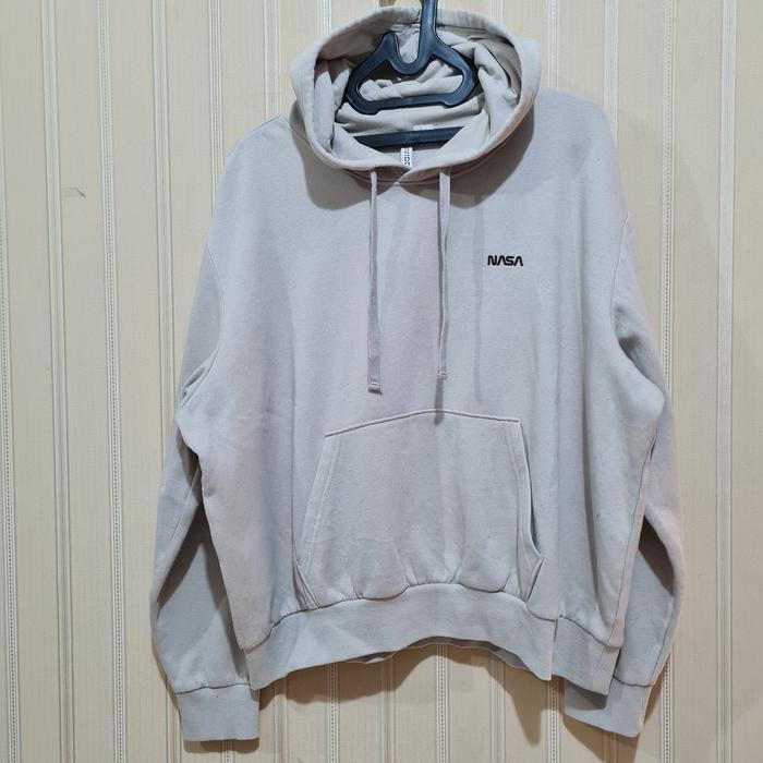 Hoodie H&M NASA Size XL Krem Second Branded
