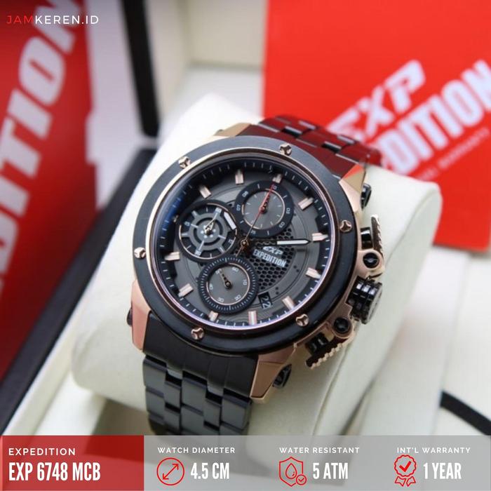 Jam Tangan Pria Expedition 6748 E6748 E 6748 EXP 6748 MC Original