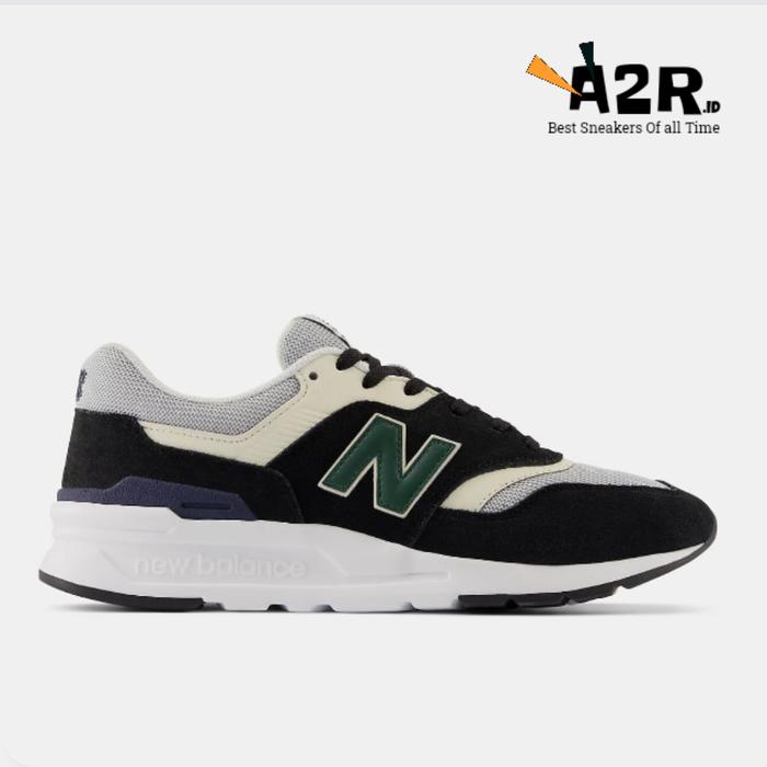 SNEAKERS PRIA NEW BALANCE 997H BLACK / NIGHTWATCH GREEN ORIGINAL
