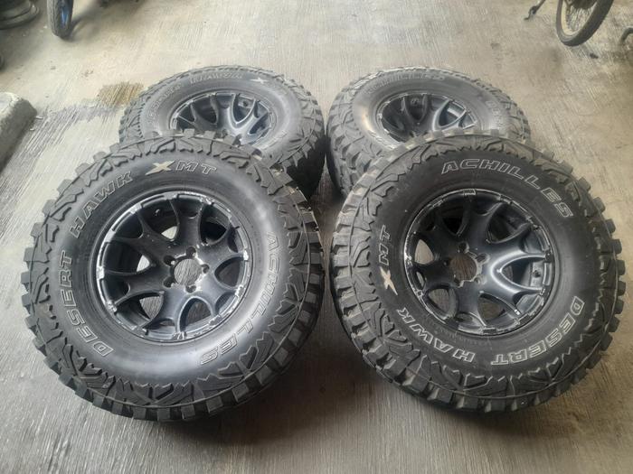 Velg Mobil Bekas Ring 15 Pcd 5x114,3 Plus Ban 33x10.5